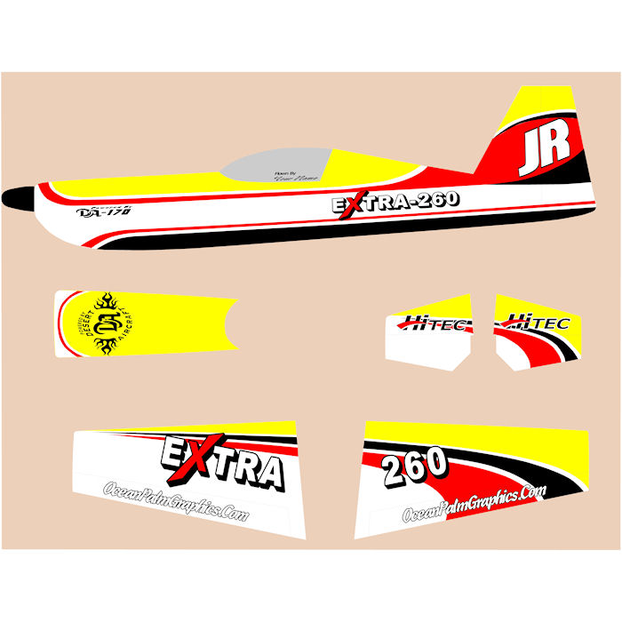 RC Decals / Plane Packages Ocean Palm Graphics
